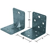 Winkelverbinder 70 x 70 x 55 x 2 mm ohne Steg